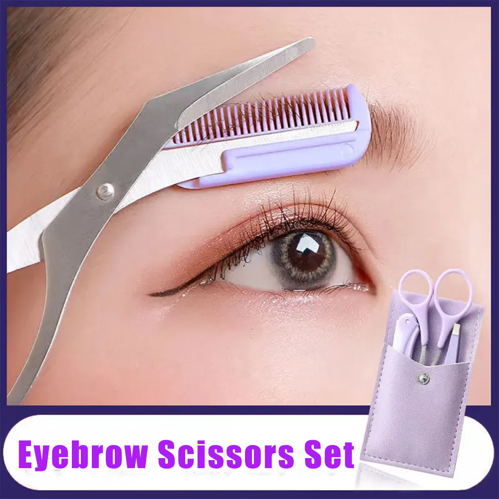 Men'S Grooming Eyebrow Shape - Set Alat Kecantikan Profesional untuk Membentuk