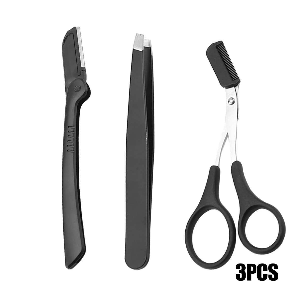Men'S Grooming Eyebrow Shape - Peralatan Perawatan Alis dari Baja Anti