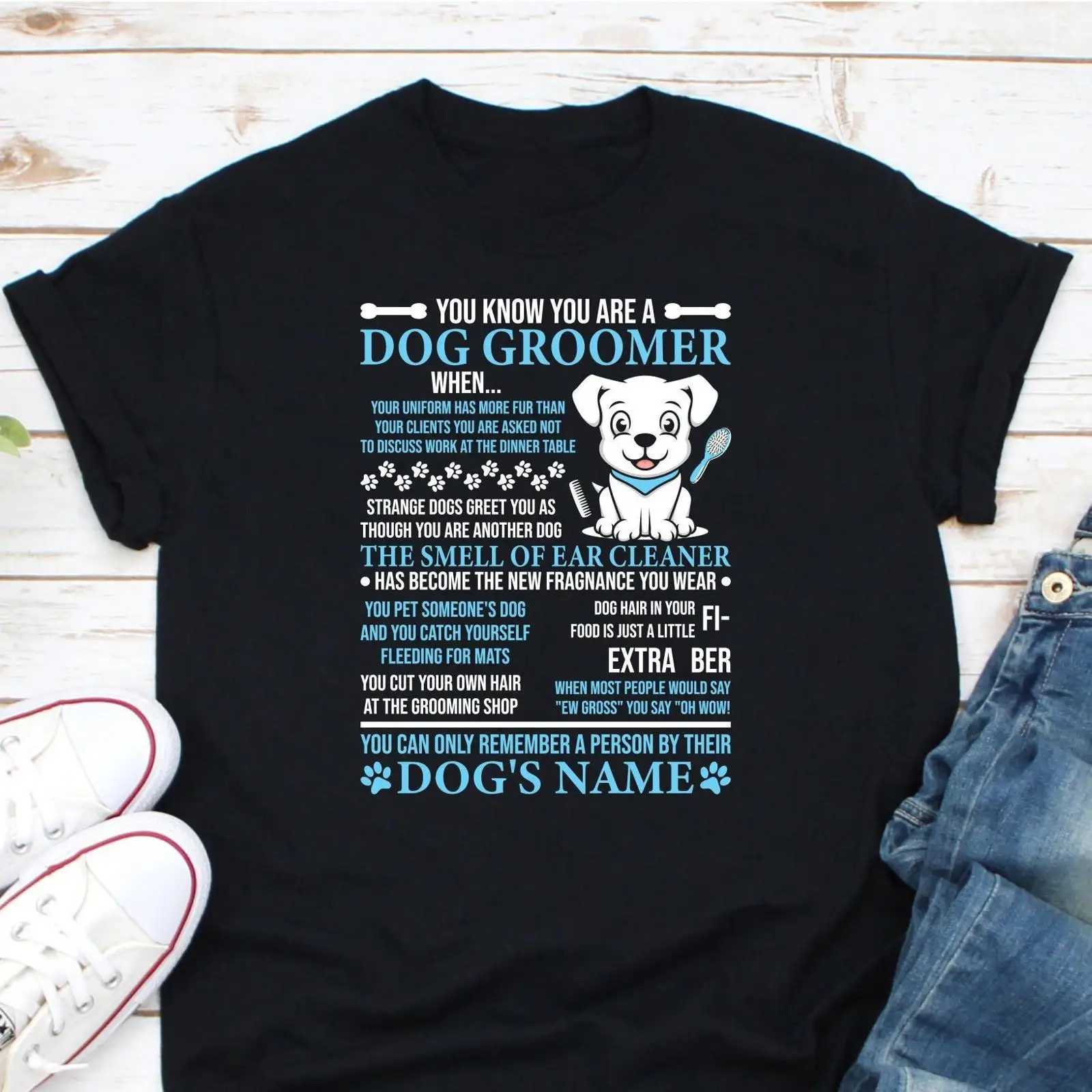 Men Grooming Quotes Short - Kaos Lucu dengan Kutipan Humor 'Anda