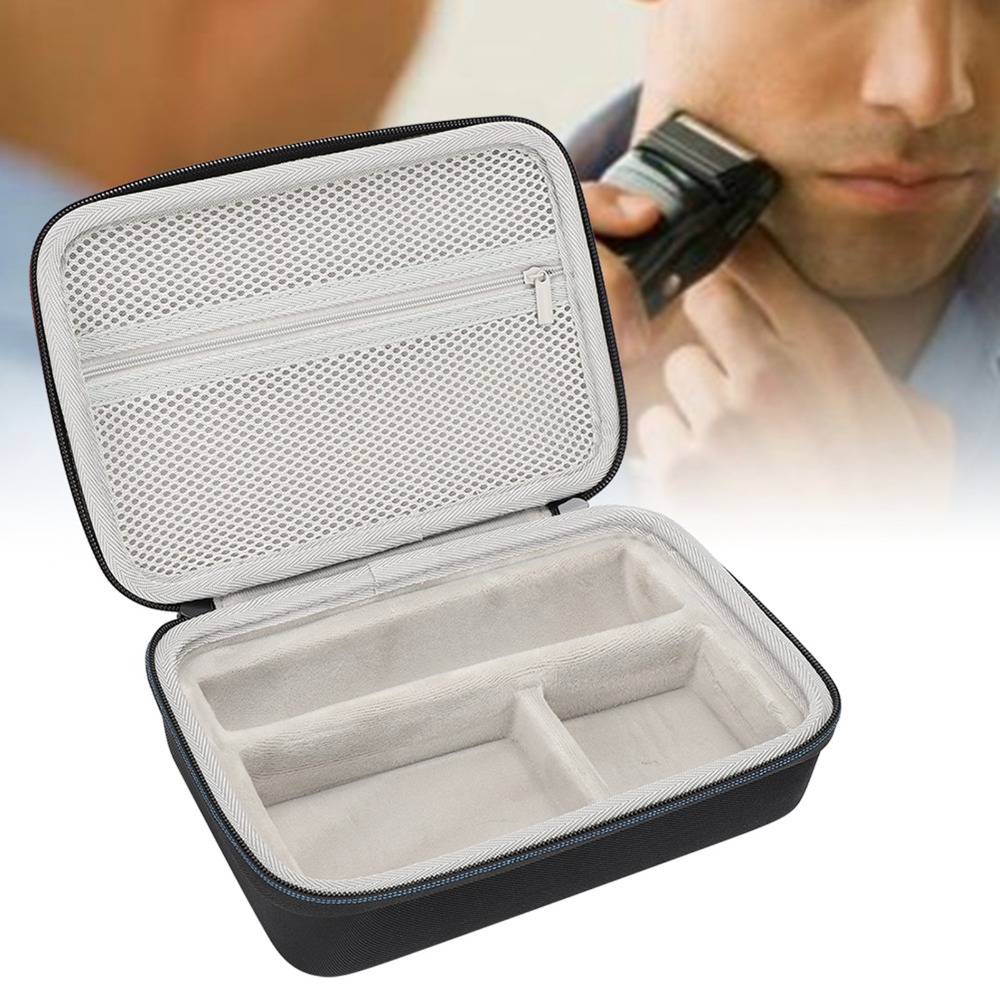 Men'S Grooming Bag - Tas Penyimpanan Alat Cukur Rambut Portabel