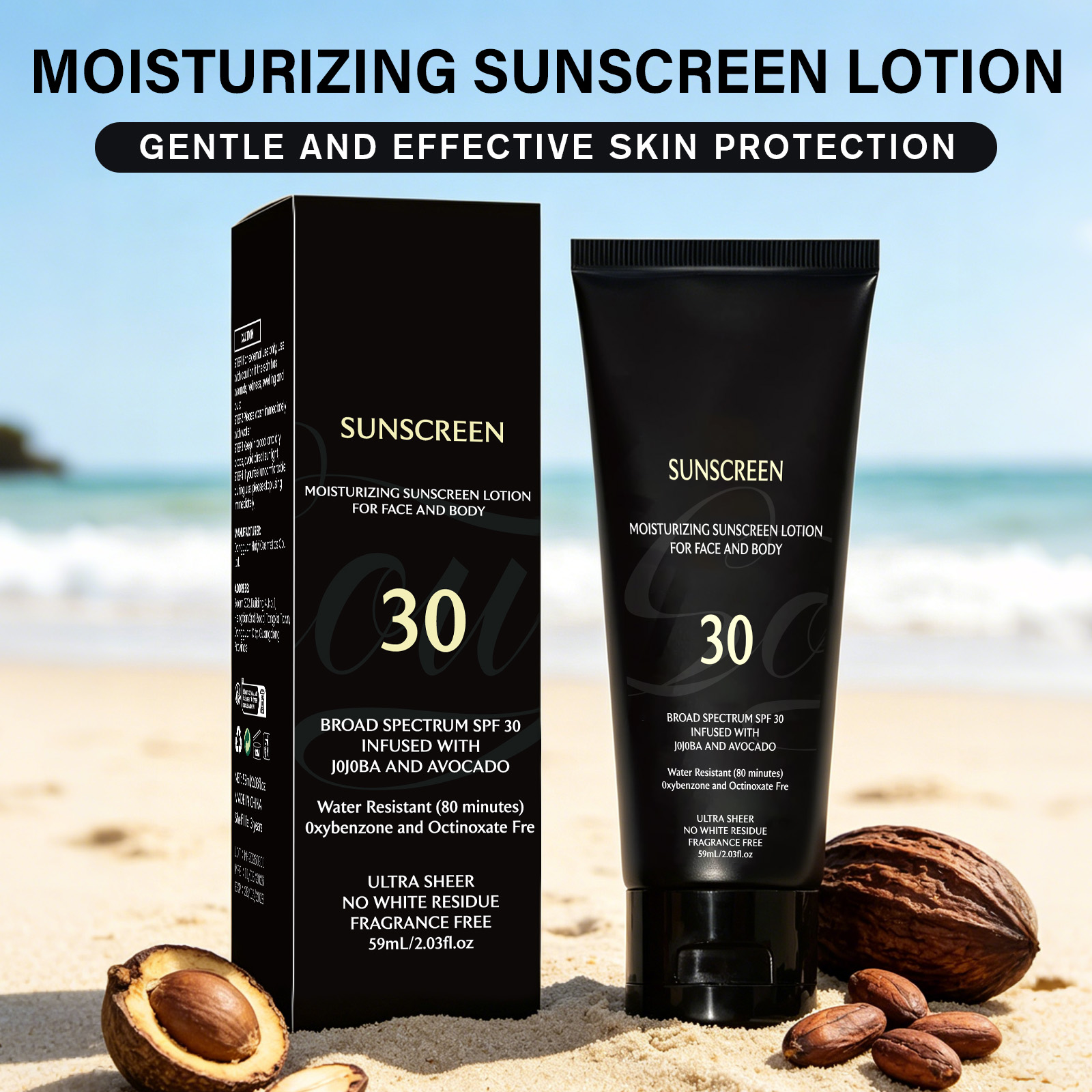 Face Moisturizer Spf - Lotion Tabir Surya Spektrum Luas Perlindungan