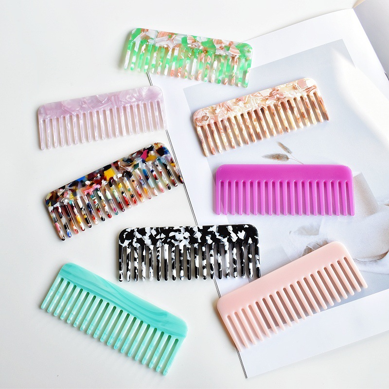 Men'S Grooming Bag - Sisir akrilik bepergian sikat rambut portabel