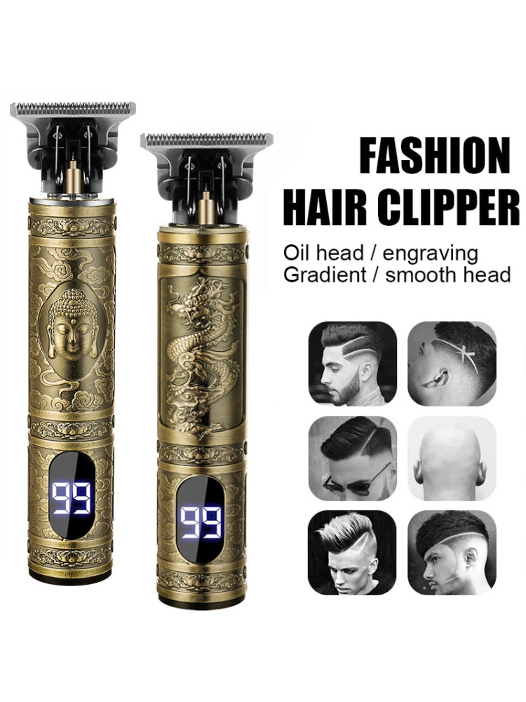 Beard Trimmer Cordless - T9 Pemangkas Rambut Dapat Dicuci, Alat