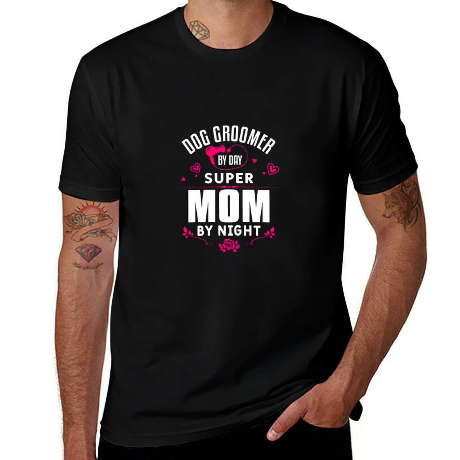 Men Grooming Quotes Short - Kaus Hoodie Pullover Ibu Pengurus Anjing