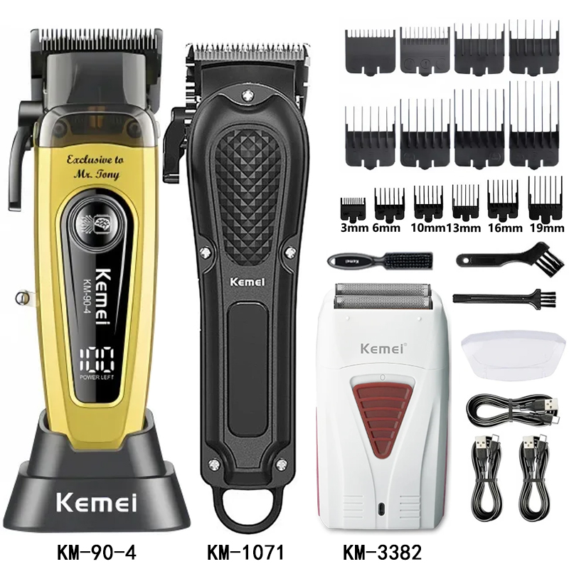 Beard Trimmer Cordless - Kemei Km-1071 Km-90-4 Km-3382 Alat Cukur