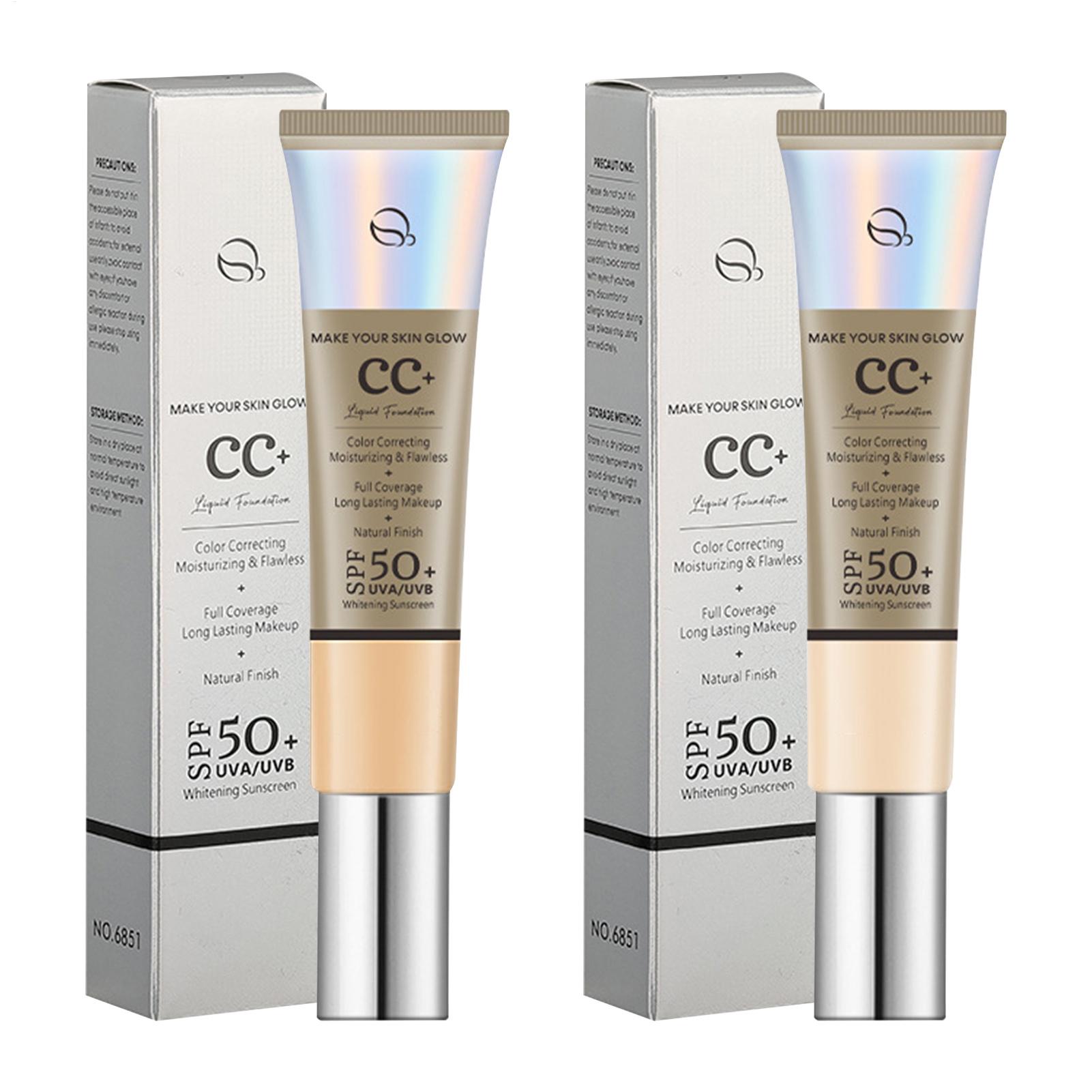 Face Moisturizer Spf - CC Cream Foundation SPF 50 Tabir