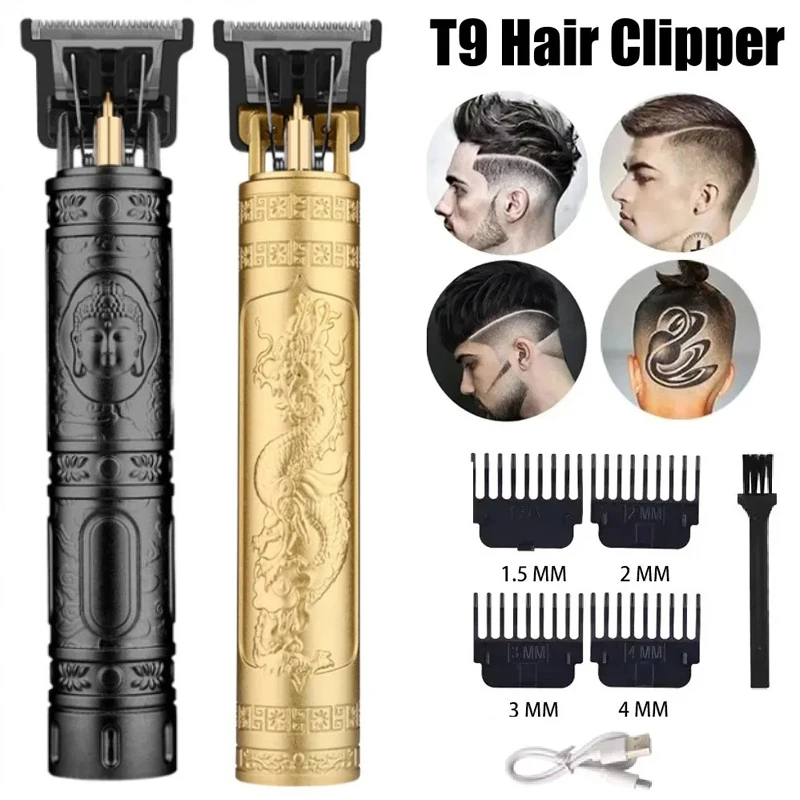T9 Gunting Rambut Antik untuk  - Mens Vintage Grooming Kit ulasan dan harga