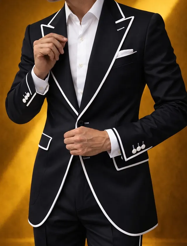 Gwenhwyar Setelan Satin Biru R - Men'S Grooming Jacket ulasan dan harga