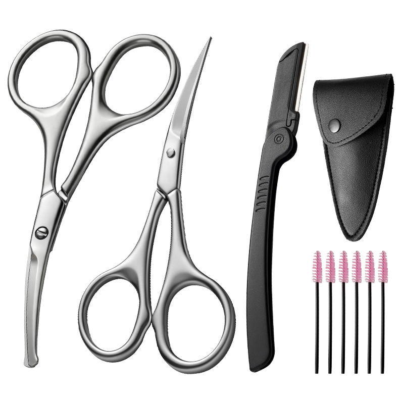 1/9 Buah Gunting Rambut Hidung - Men'S Grooming Eyebrow Trimming ulasan dan harga