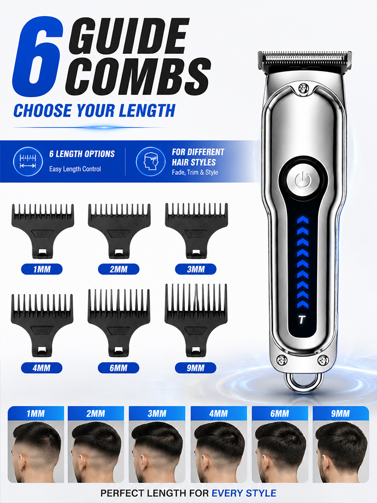 Alat Cukur Rambut Pria T-Blade - Beard Trimmer Cordless ulasan dan harga