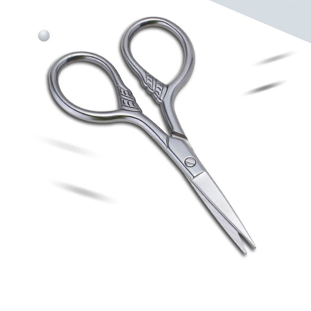 2 Buah Gunting Alis Kecil Baha - Men'S Grooming Eyebrow Trimming ulasan dan harga