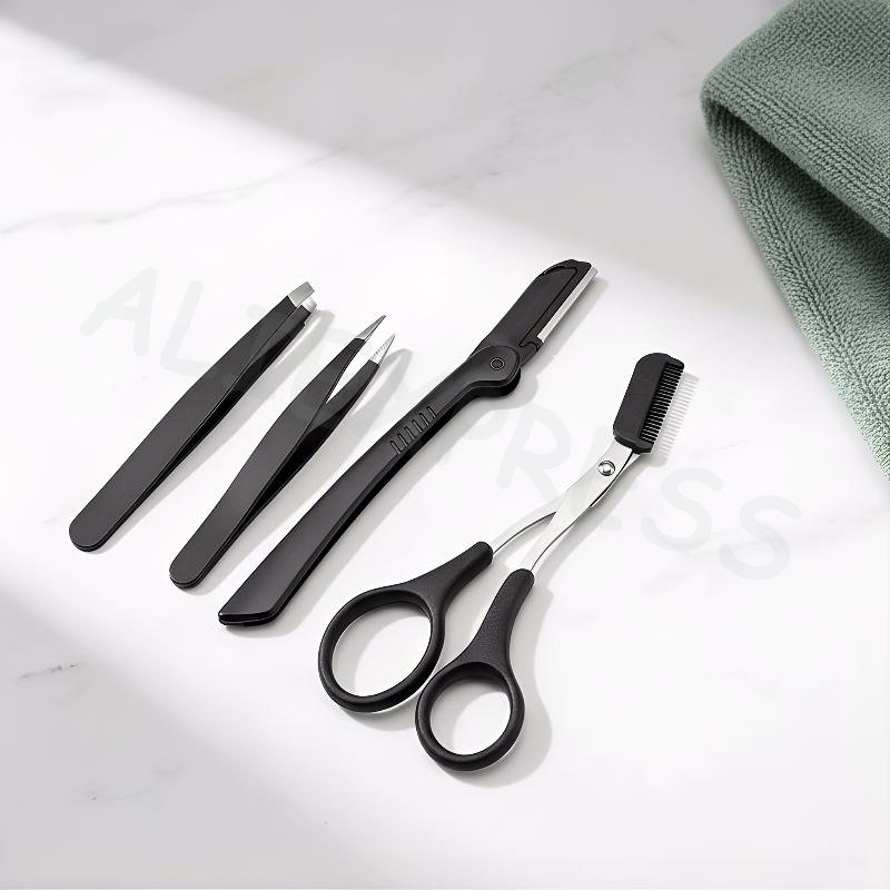 Kit Alat Perawatan Alis 3pcs d - Men'S Grooming Eyebrow Shape ulasan dan harga