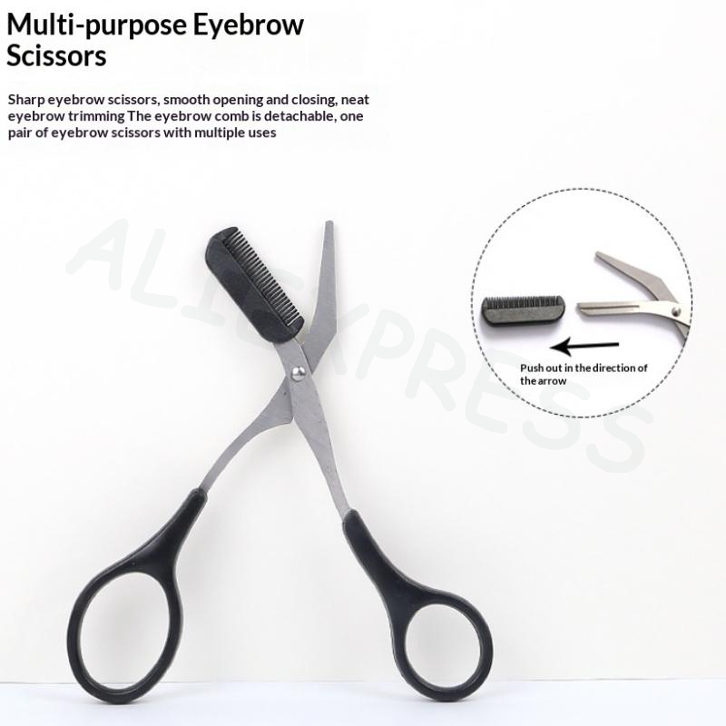 Kit Alat Perawatan Alis 3pcs d - Men'S Grooming Eyebrow Shape ulasan dan harga