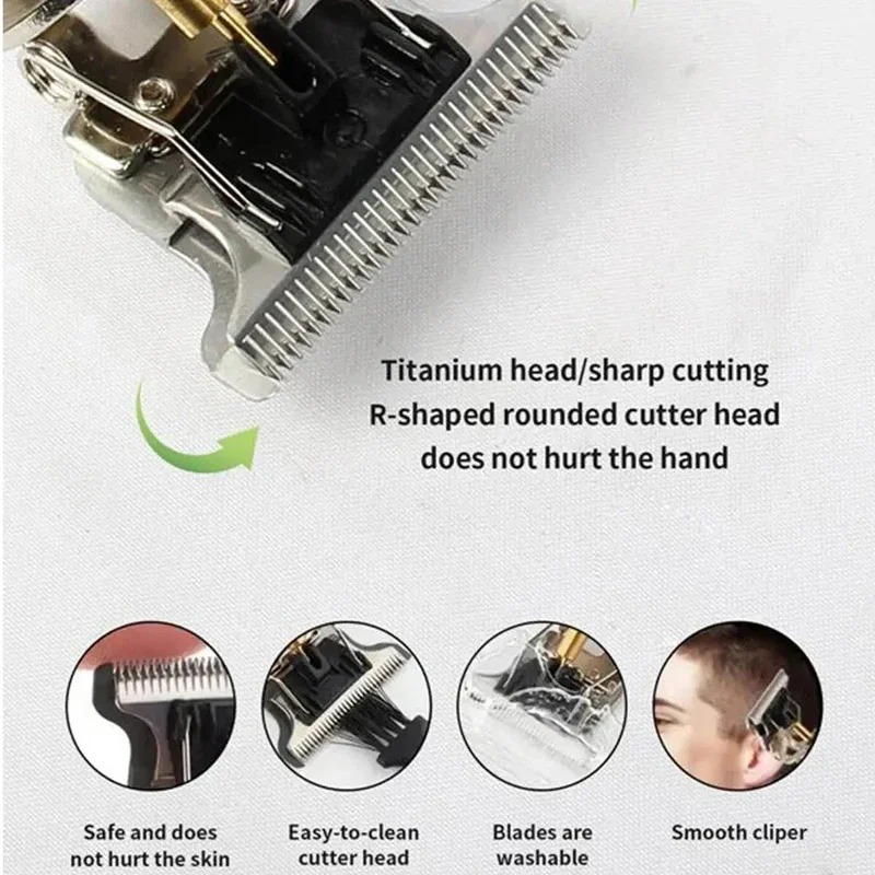 T9 Pemangkas Rambut Dapat Dicu - Beard Trimmer Cordless ulasan dan harga