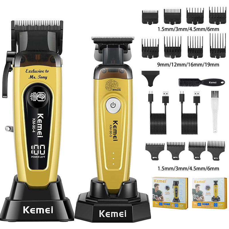 Pemangkas Rambut Pria KEMEI, A - Beard Trimmer Cordless ulasan dan harga