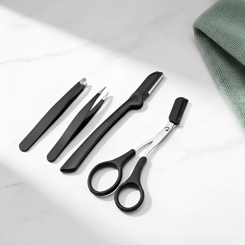 3pcs Peralatan Alis Stainless  - Men'S Grooming Eyebrow Shape ulasan dan harga