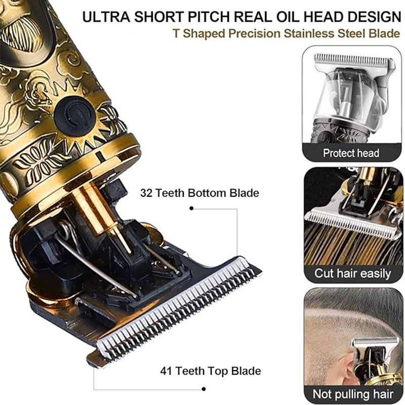 Pemangkas Rambut T9 Tanpa Kabe - Beard Trimmer Cordless ulasan dan harga